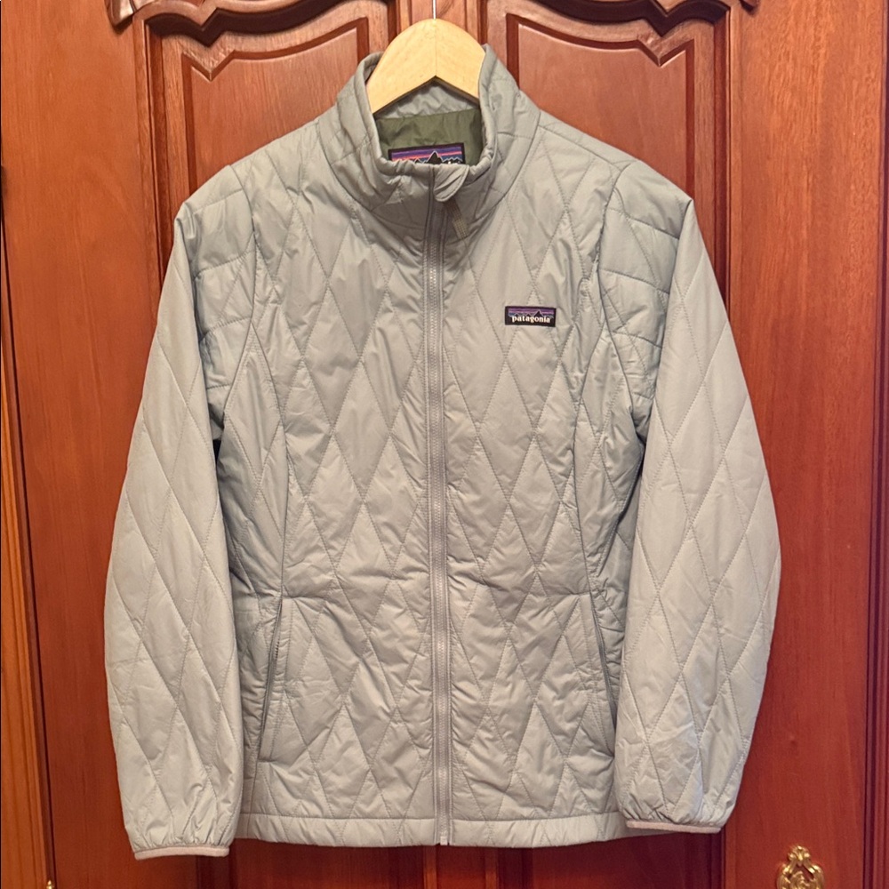 Girls Patagonia Nano Puff Diamond Quilt Jacket XL (14)